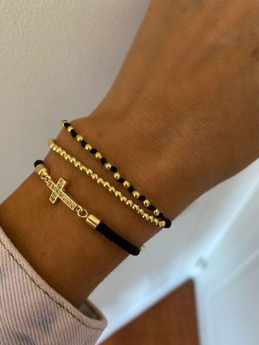 Pulseras Soberana | Pulsera Cruz Cordon