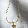 Collares Soberana | Collar Circon-Star Gold