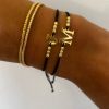 Pulseras Soberana | Pulsera Inicial Gold