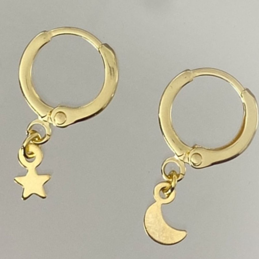 Aros Soberana | Argollas Tiny Moon-Star