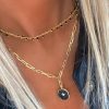 Collares Soberana | Collar Laia Black Star Gold